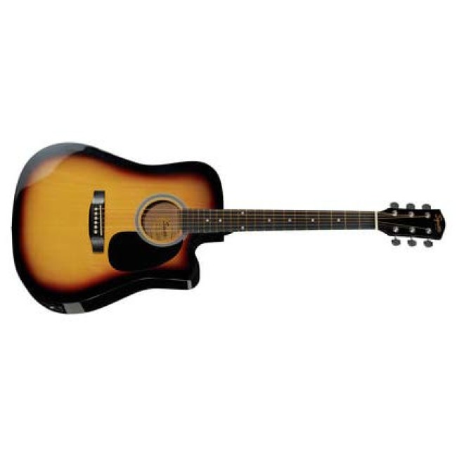 Fender store cutaway guitar